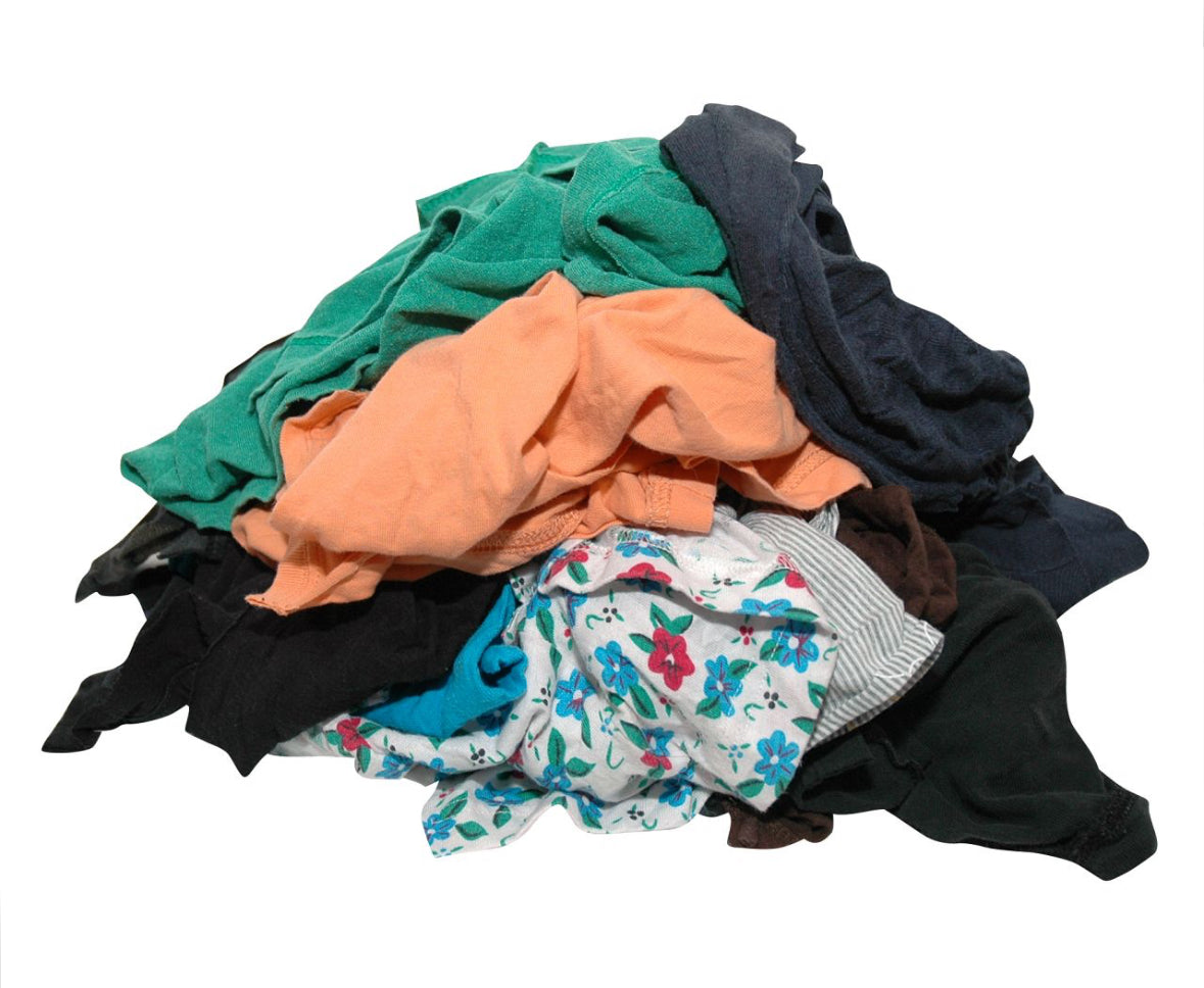 Cleaning cloths | Multicoloured | Coloured | Tricot | Marine quality 10 kg