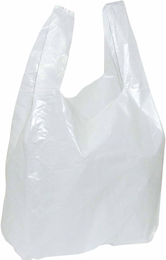 Shirt carrier bags HDPE 30+20x60cm 14my - 1000 pieces incl. SUP