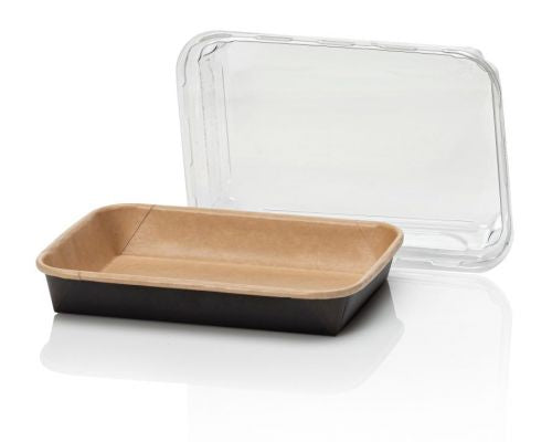 Kraft-Mikrowellenbehälter 500 ml – 50 Stück