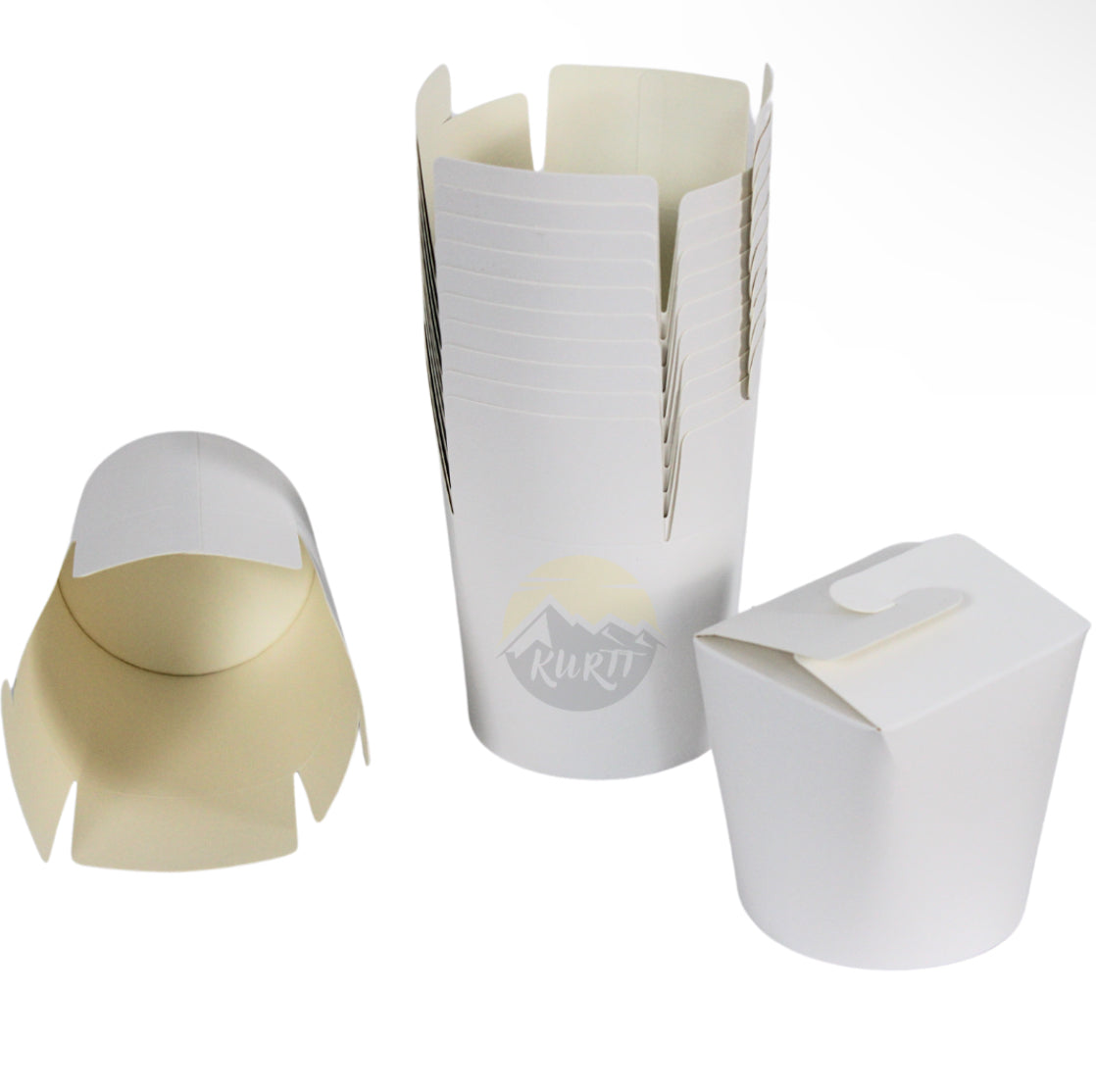 Nudelbox Blanco weiß 16 oz - 500ml