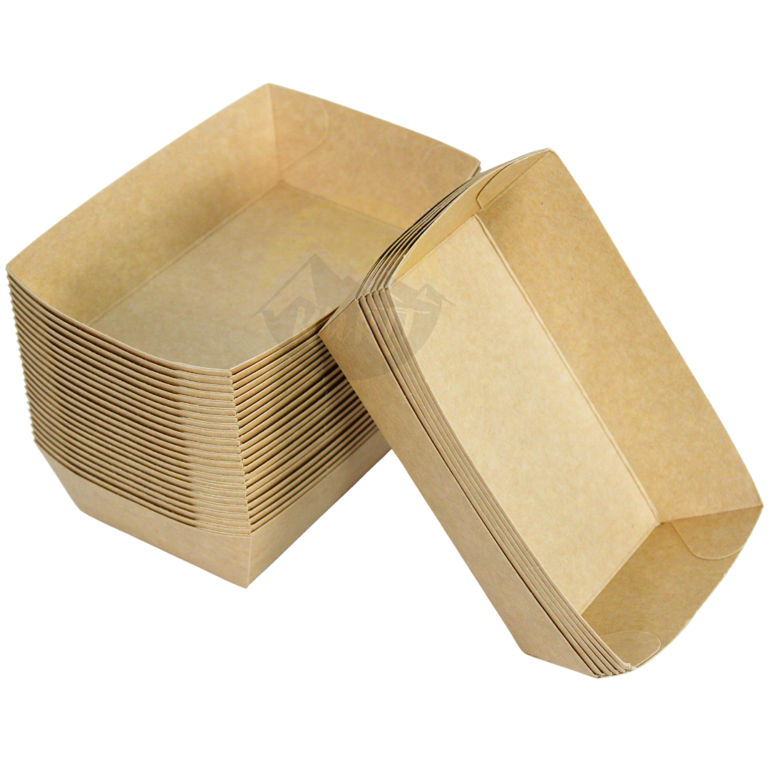 Snackbehälter, Chipsbehälter, Kraftpapier