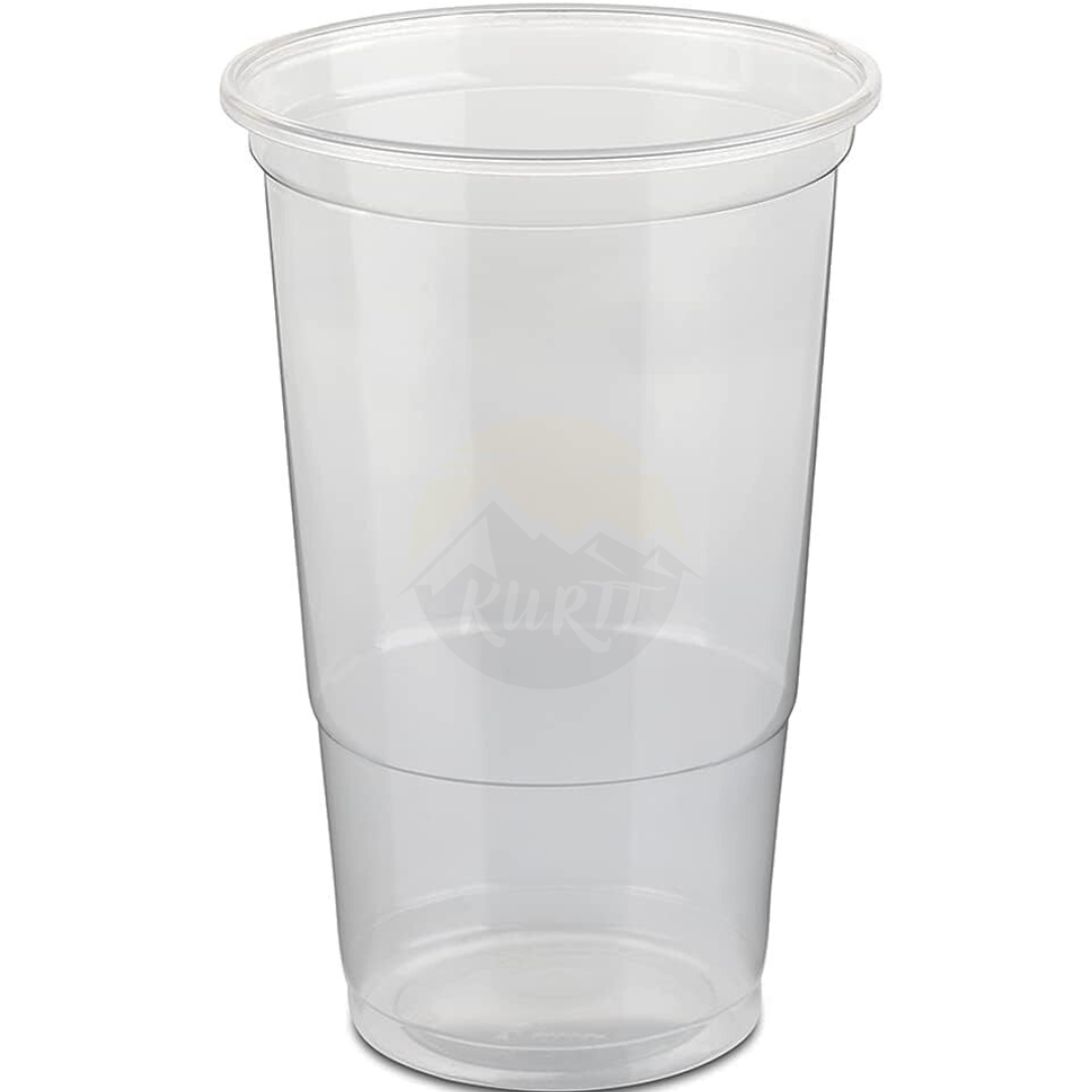 Transparente Becher/Bierbecher 500 ml – 100 Stück