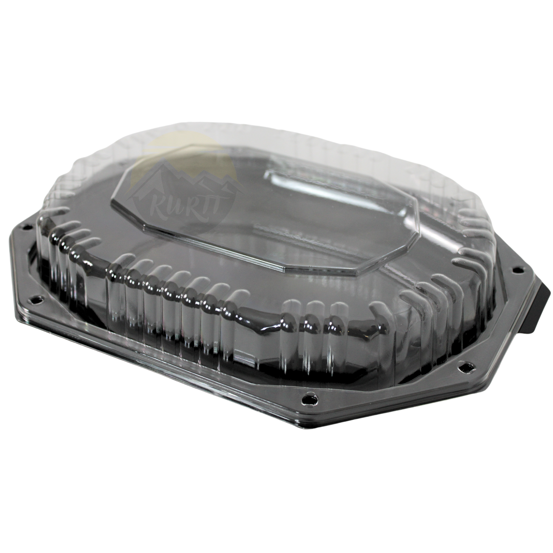 Catering-Tablett schwarz 33,5 cm - 10 Stück