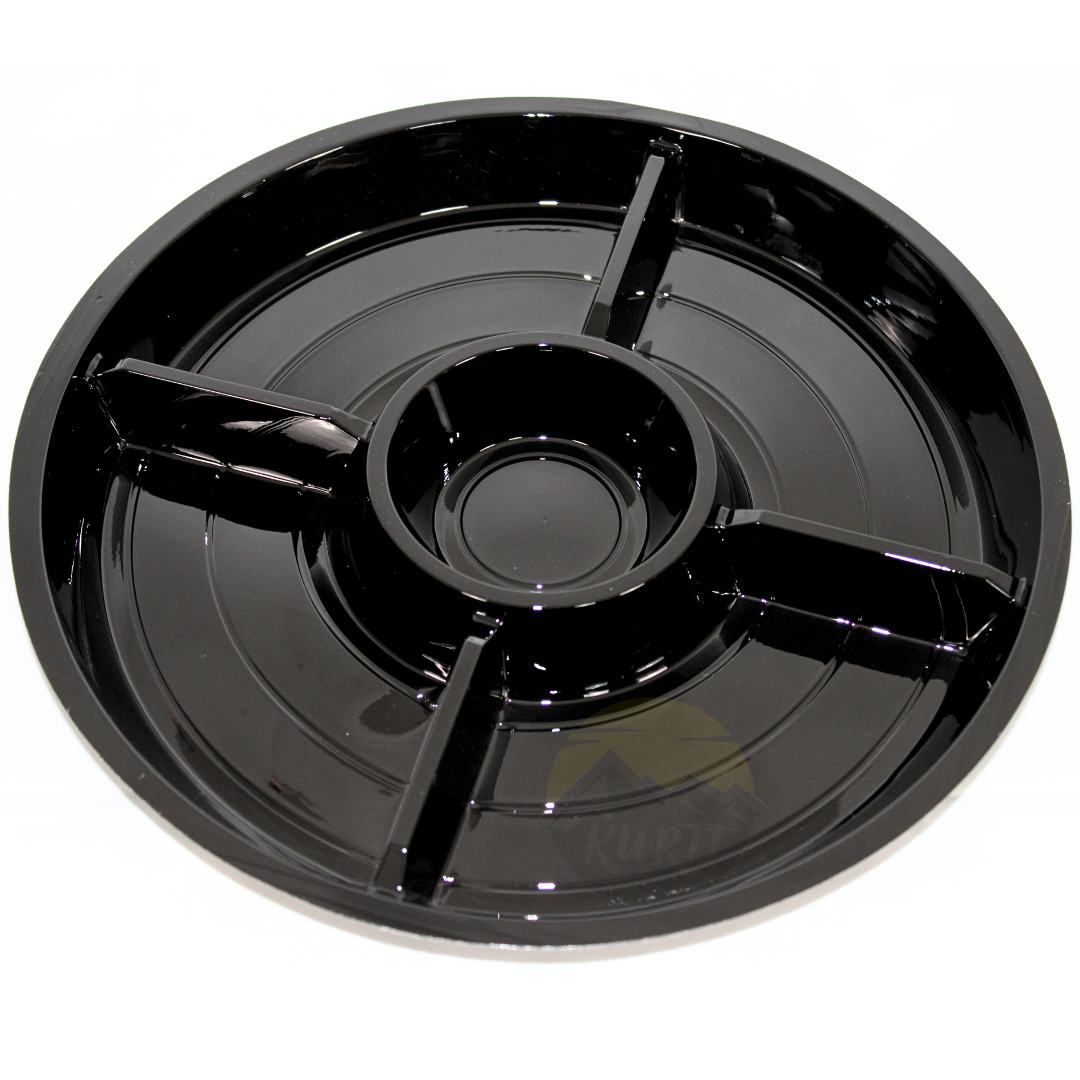 Fondueteller 5 Fächer 26cm - 10 Stück