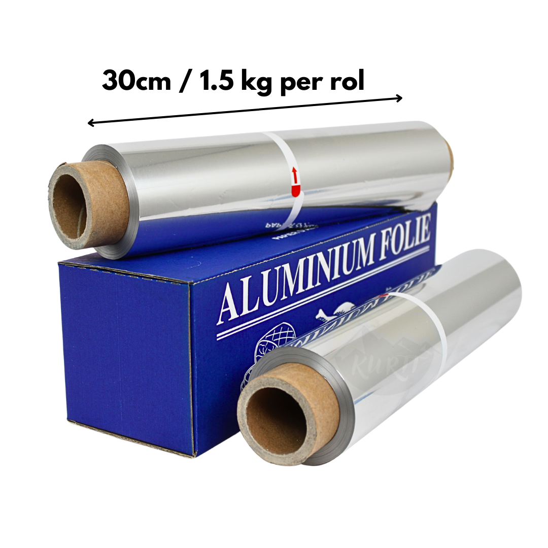 Aluminiumsfolie 1000 gram 30 cm - 1 rulle
