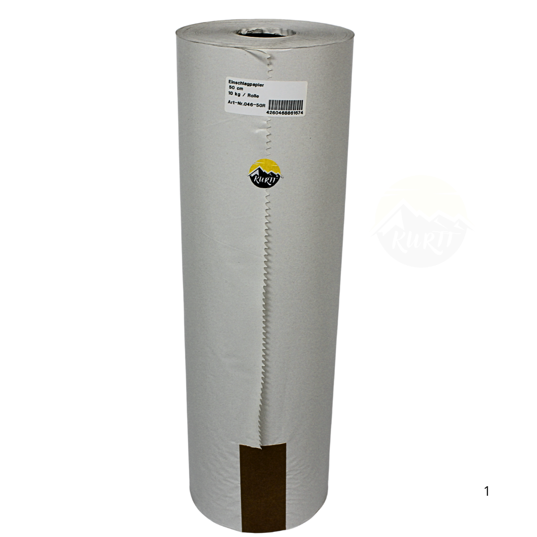Geschenkpapier, Ersatz auf der Rolle, Kraftpapier 50 cm auf einer Rolle - 10 kg