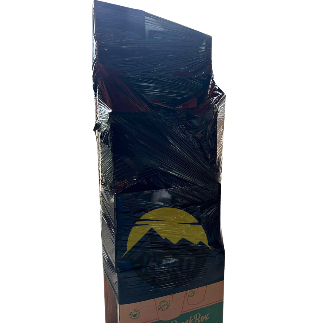 PE Strechfolie schwarz 23 - 6 Rollen