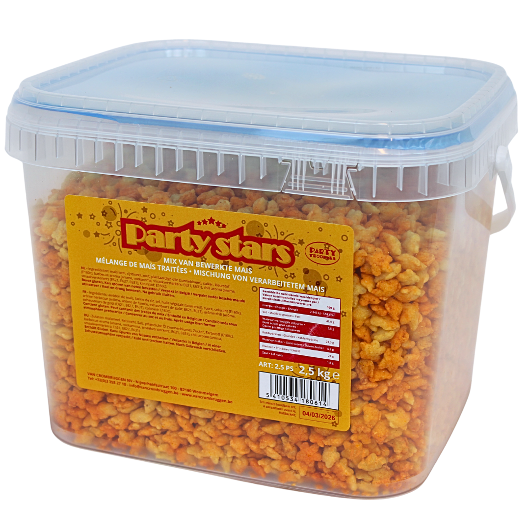 Cocktailsnacks, Aperatief, Mix nootjes - 2,5 KG