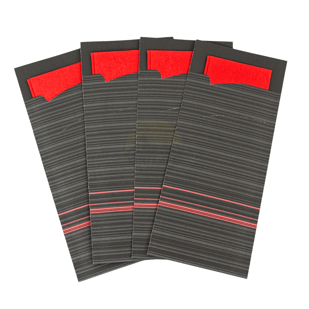 Bestecktaschen mit serviette – 100 Stück