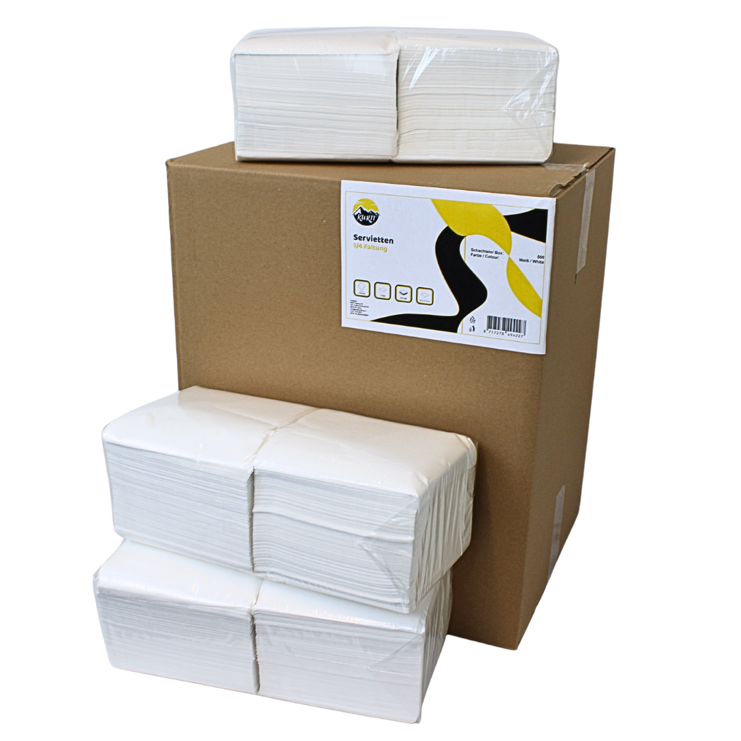 Servietten 1-lagig - 4500 Stück