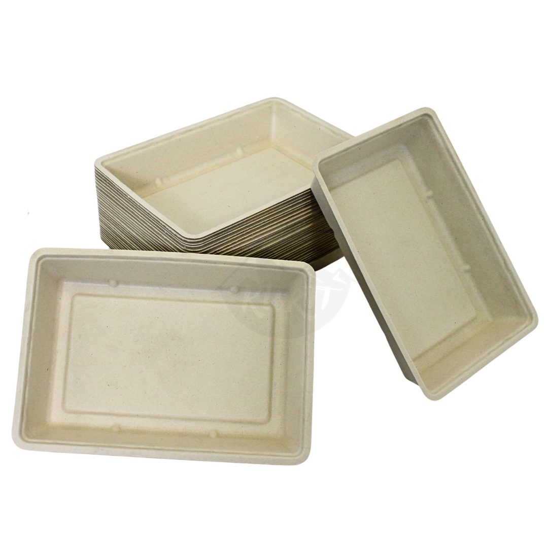 Bagasse Snackschale, Pommes Frites Schale, Bio