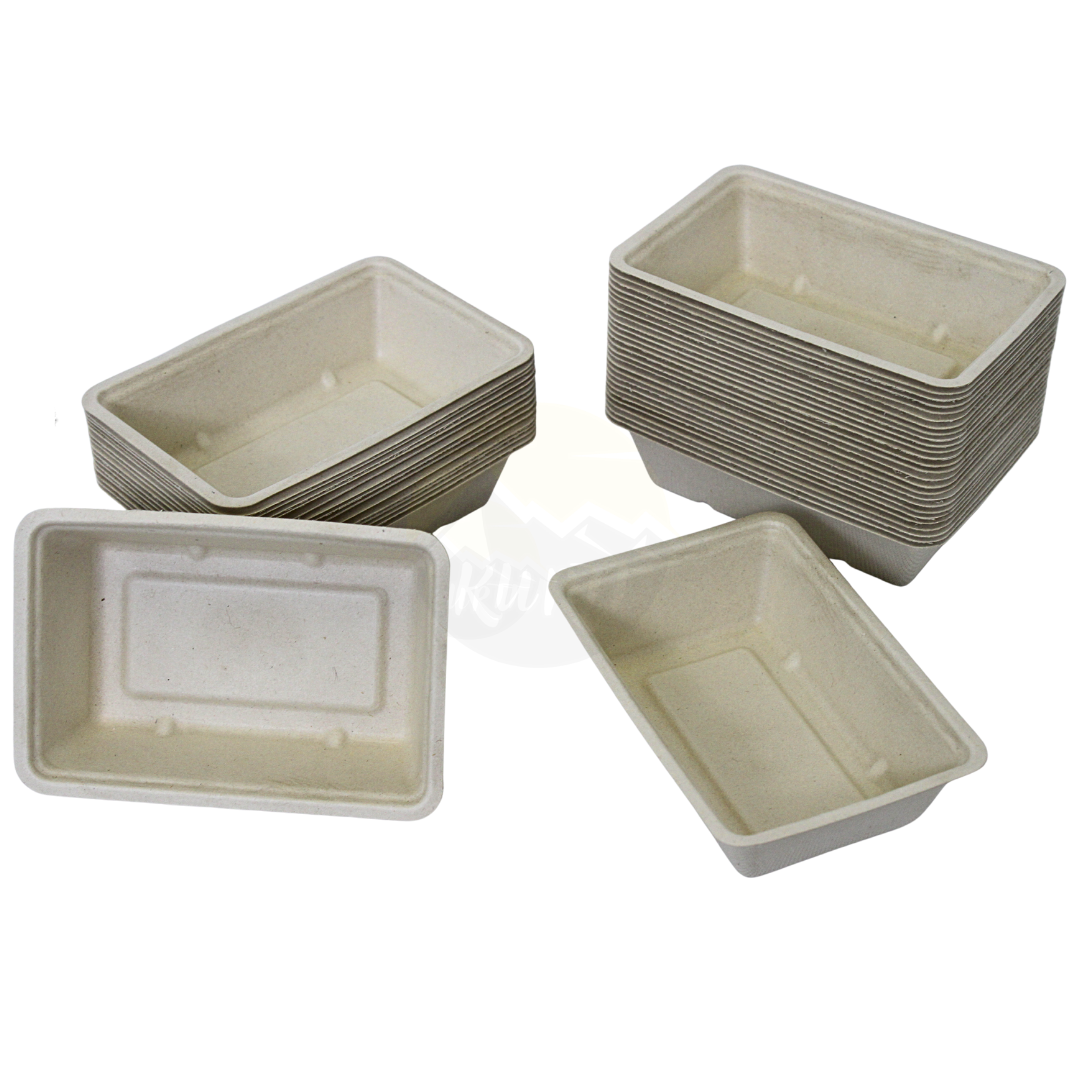 Bagasse Snackschale, Pommes Frites Schale, Bio