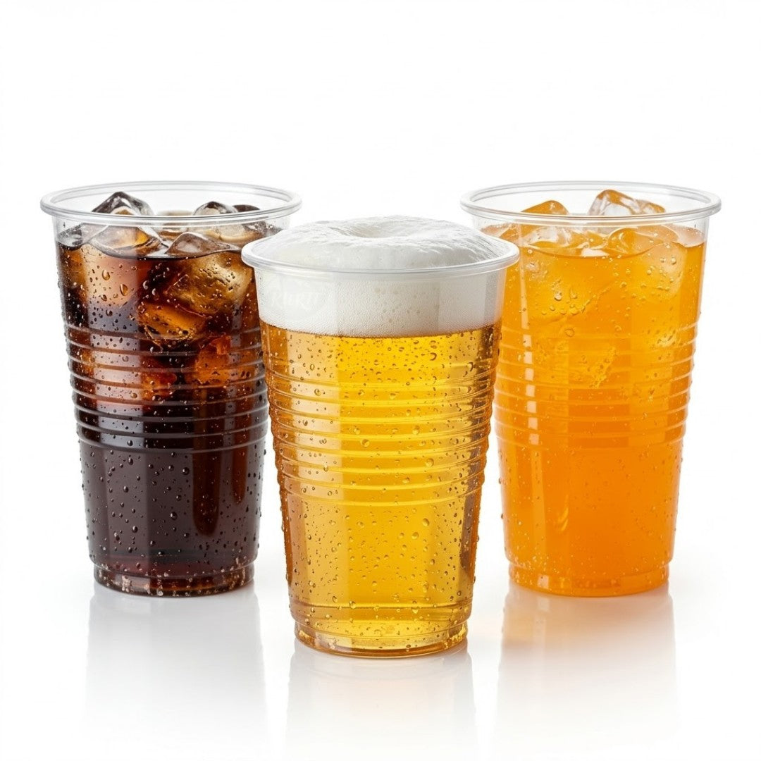 Trinkbecher transparent 200ml - 100 Stück
