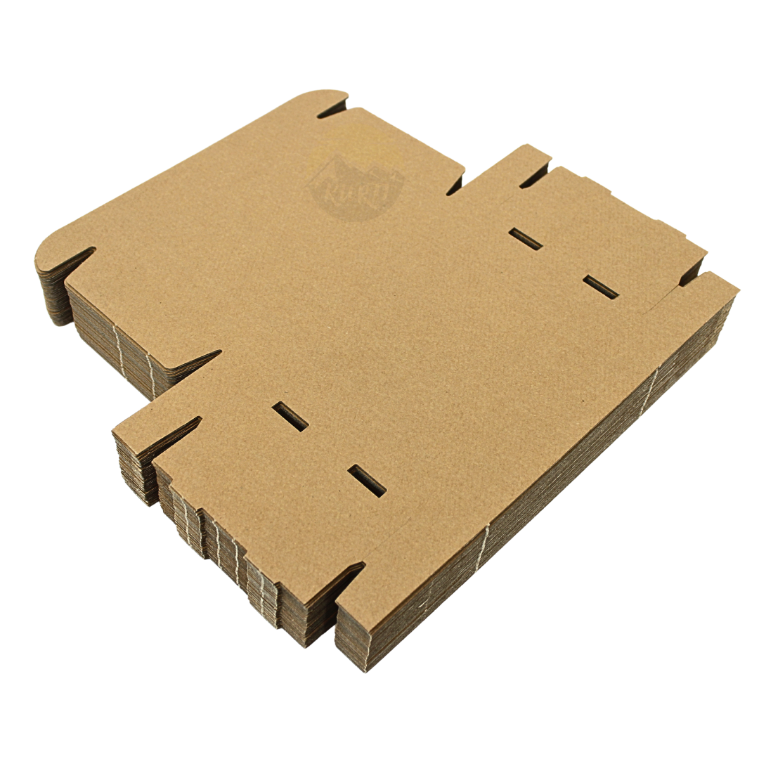 Letterbox -kasser, forsendelsesbokse brune 185x115x28mm