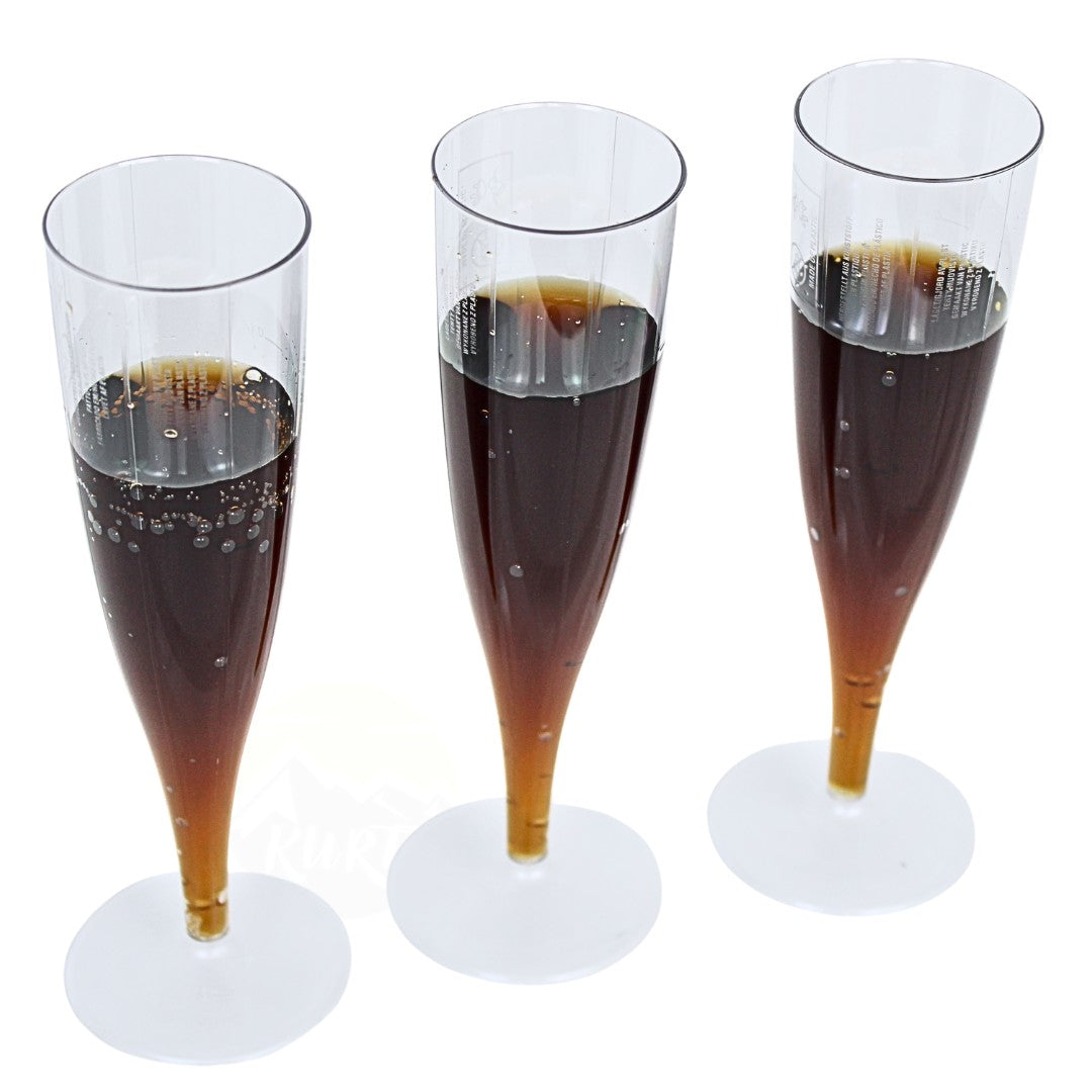 Champagnerglas PS, Weingläser, wiederverwendbar, 135 ml – 10 Stück