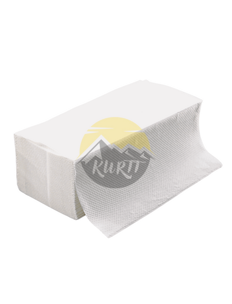 Papierhandtücher weiß 2-lagig 25 x 23 cm – 4.000 stück
