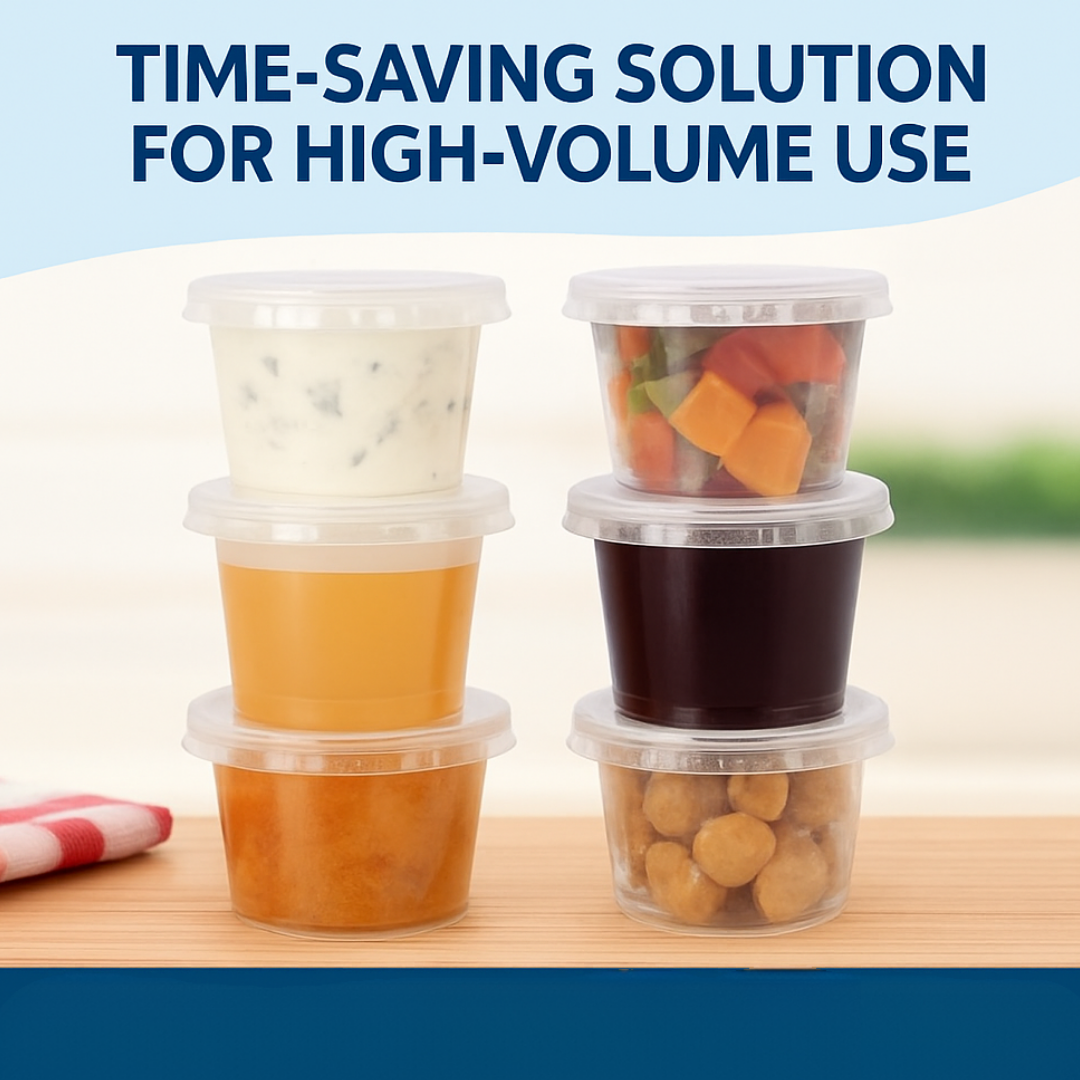 Sauce cups 30cc - 500 pieces incl. SUP