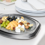 Aluminum serving bowl 33cm - 10 pieces