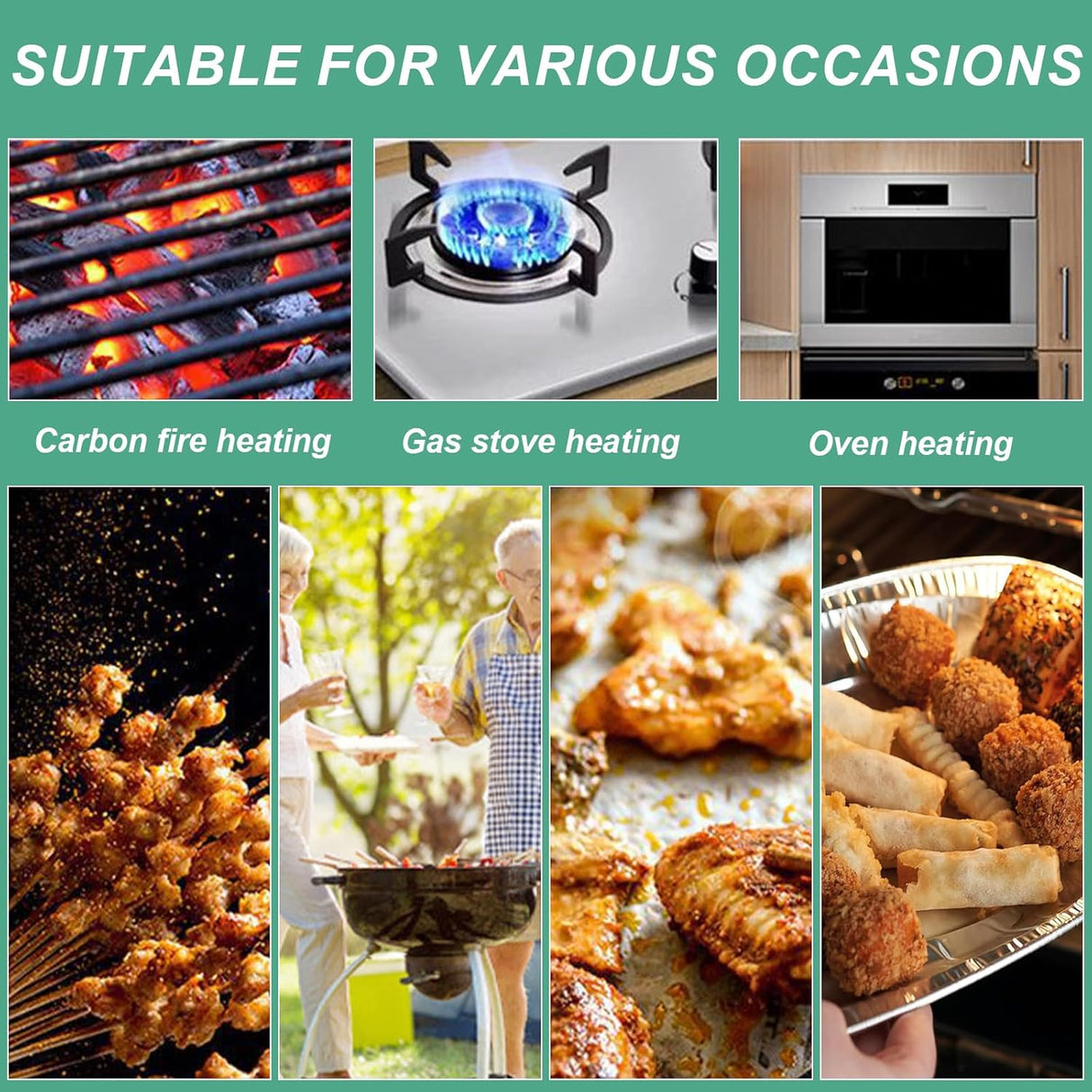 Aluminum serving bowl 33cm - 10 pieces