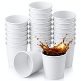 Espressobecher 120ml (4 oz) Weiß - 1000 Stück | Auslaufsicher inkl. SUP