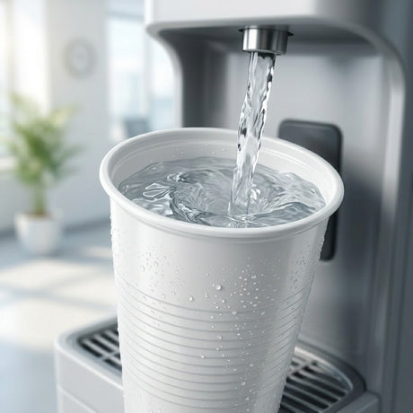 Einweg-Trinkbecher weiß 0,2l - 100 Stück