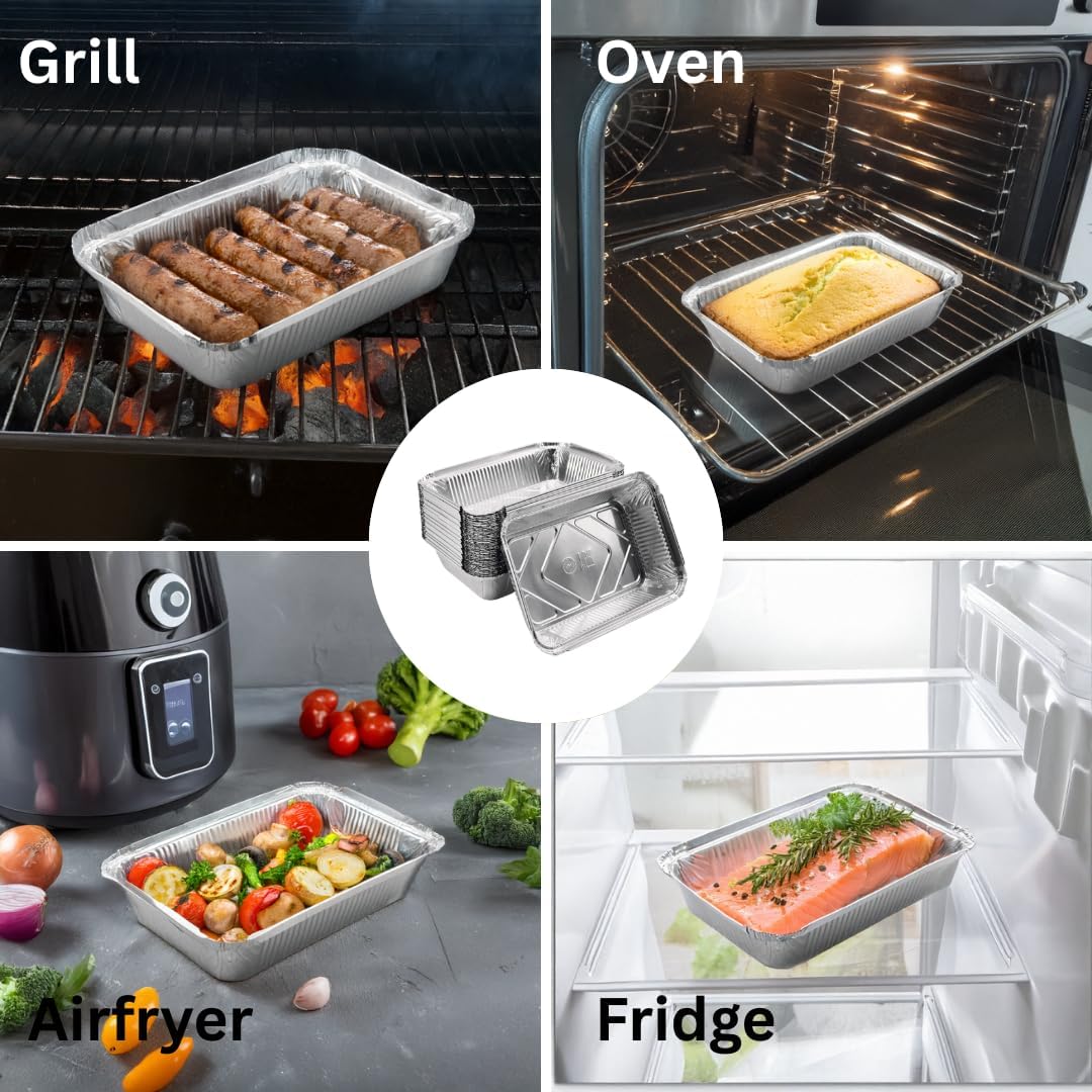 Aluschale 845L-R1 mit Deckel - 100 Stück