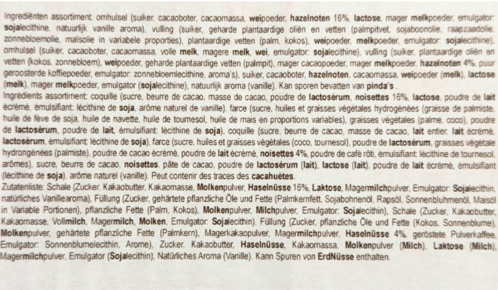 Chocolade Capella 255 Stuks