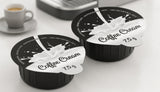 Twee koffiemelkcups van 7,5 gram