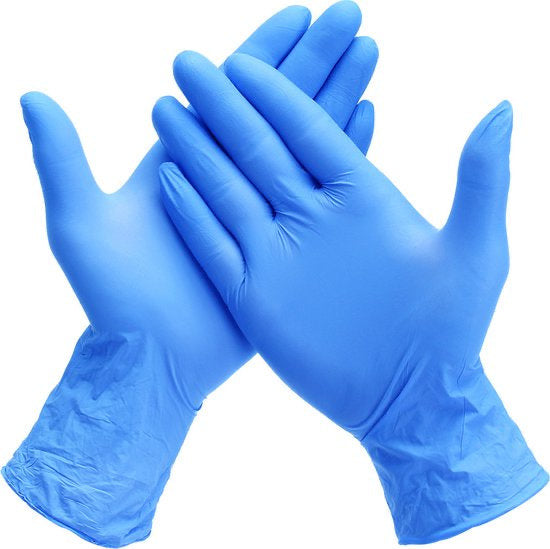Einmalhandschuhe Nitril Extra puderfrei blau Gr. XL (1 Box = 100 Stück