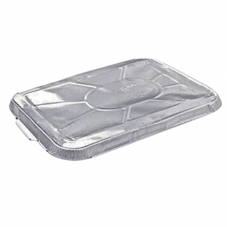 Aluminiumbehälter R879-930G ungeteilt mit Aluminiumdeckel - 100 Stück