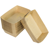 Snack boxes A9 Kraft paper - 500 pieces