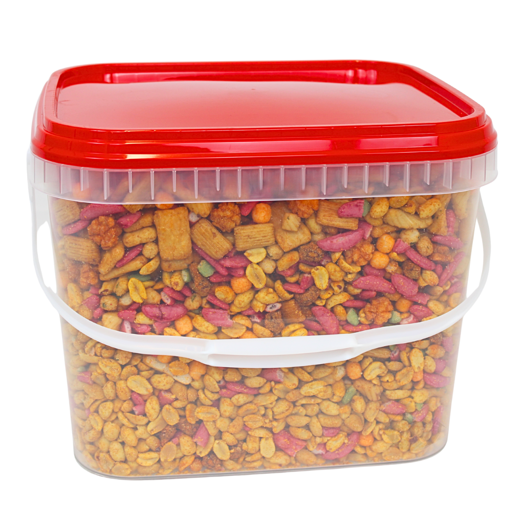 Nussmischung, Cocktail-Snacks, gesalzene Erdnüsse und Reiscracker – 5 kg