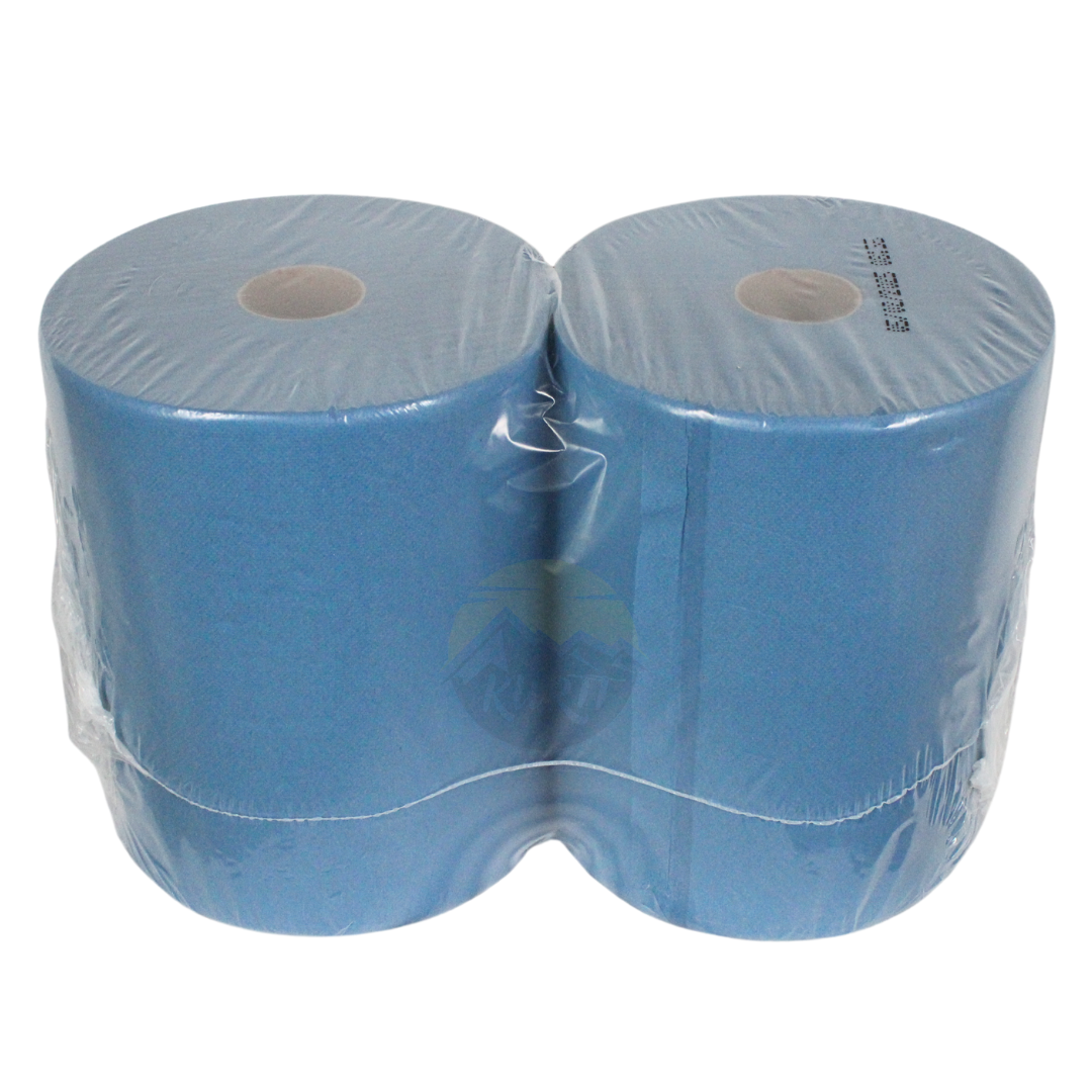 Industriepapier, Zellulose blau, 2-lagig - 2 Stück