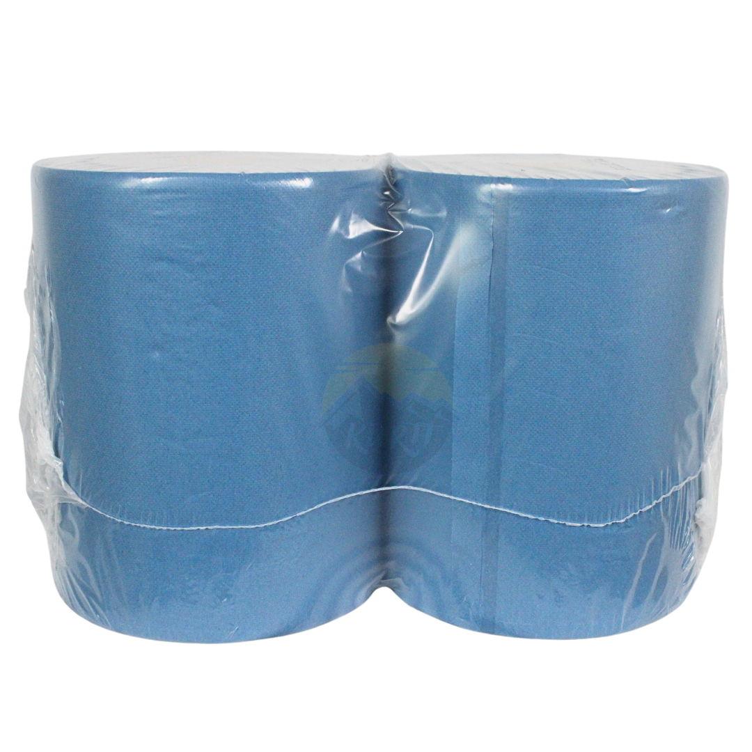 Industriepapier, Zellulose blau, 2-lagig - 2 Stück