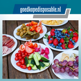 Pappteller 18 cm - 100 Stück