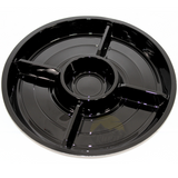 Fondue dish 5-compartment 26cm - 10 pieces