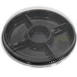 Fondue dish 5-compartment 26cm - 10 pieces