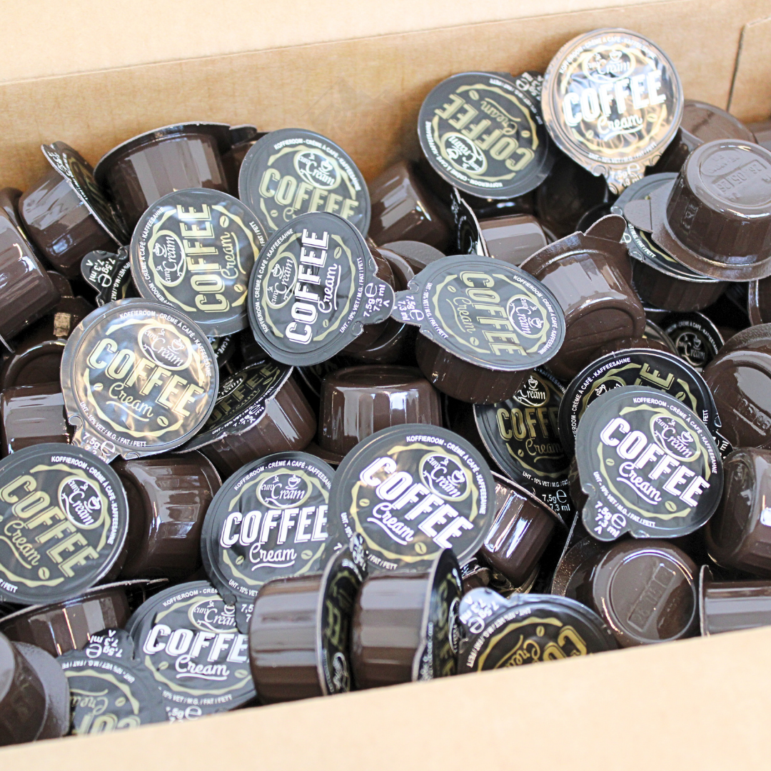 Kaffeemilch, Milchbecher, 240 Stück à 7,5 Gramm