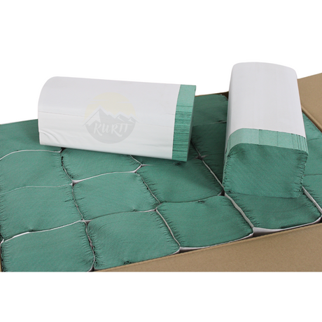 Papierhandtücher Grün 25x23 cm 1-lagig - 5000 stück