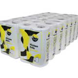 Kurtt kitchen roll 2-ply cellulose white kitchen paper 50 sheets with FSC/ECO Certified