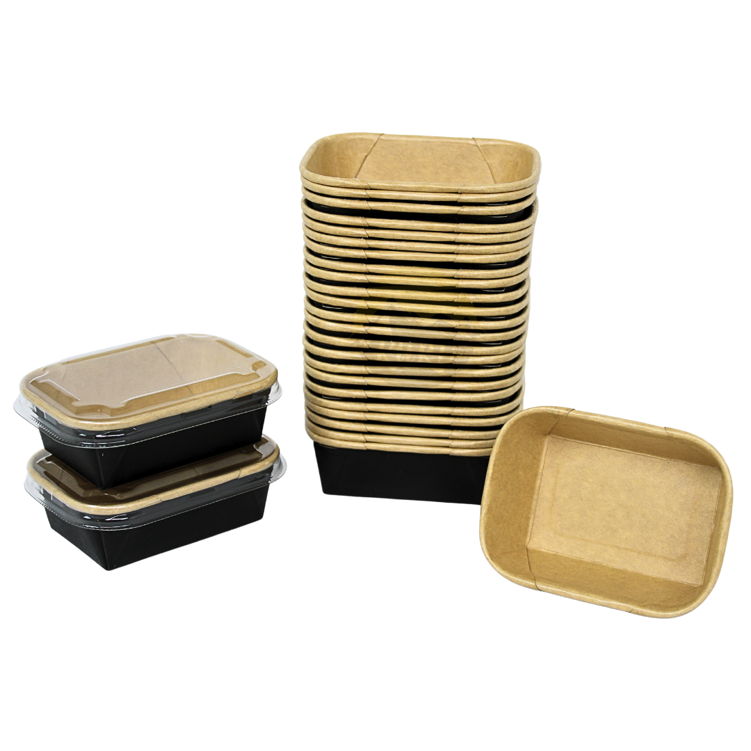 Kraft Salat Containers - Sauce Containere - Dressing Cups - 500 stykker