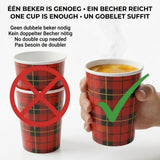 Kaffeetassen 180 ml 7,5 oz – 2500 Stück