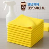 Microfiber cloths - polishing cloths 40 x 40 cm - 80 pieces