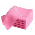 Mikrofasertücher 40x40 cm – 80 Stück | Poliertücher Gelb Grün Blau Rosa | Reinigungstücher professionell streifenfrei