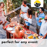 Pappteller 32 cm - 50 Stück