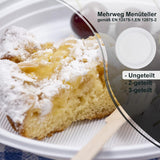 Kunststoffteller weiß 22cm ungeteilt - 100 Stück