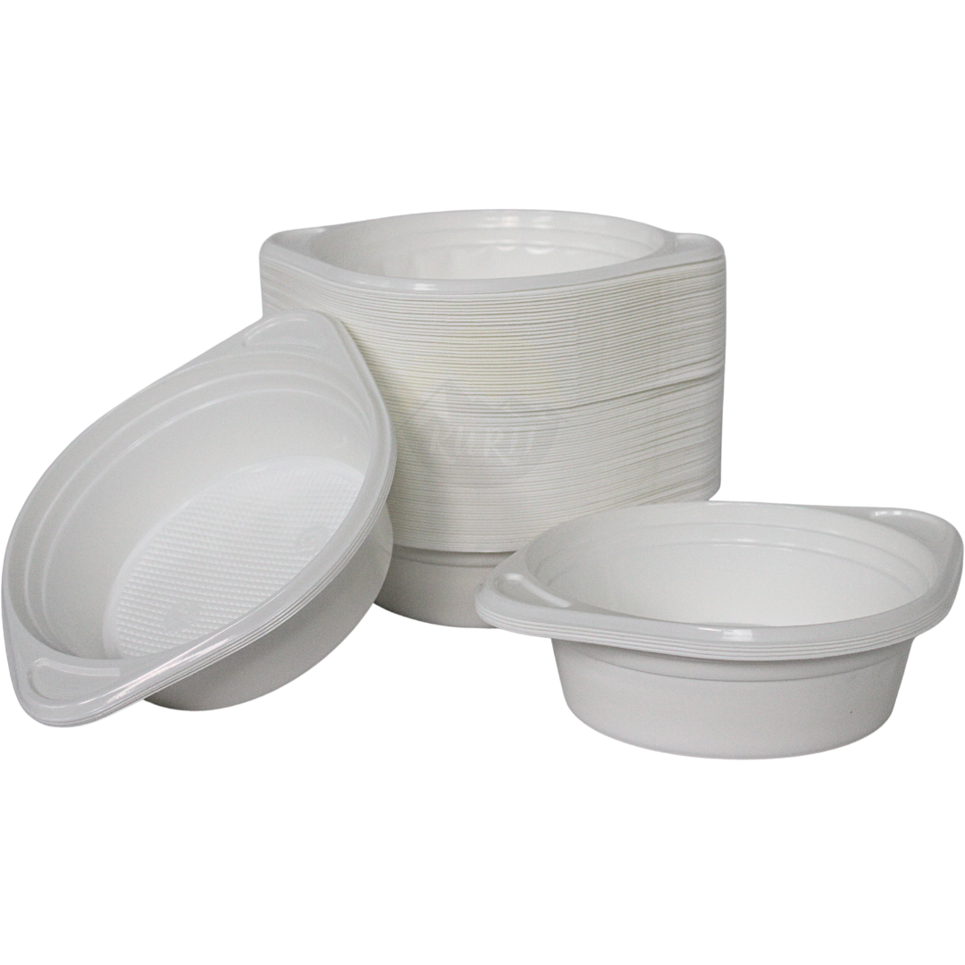 Plastic soepbekers 500 ml met oortjes