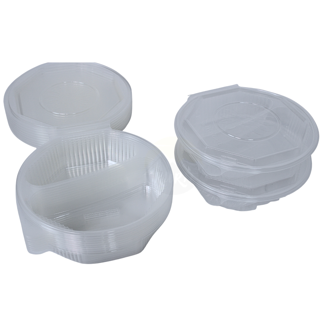 ripboxx® MEAL's Clapshell PP Transparent | 1-Kammer, 2-Kammer & 3-Kammer