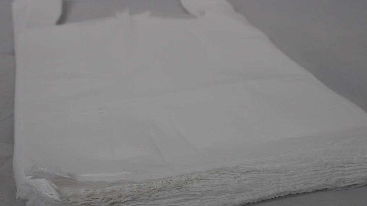 Hemdentragetaschen HDPE 25+12x45 cm 11my - 2000 Stück