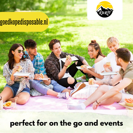 Pappteller/Schale 10x16cm weiß - 250 Stück